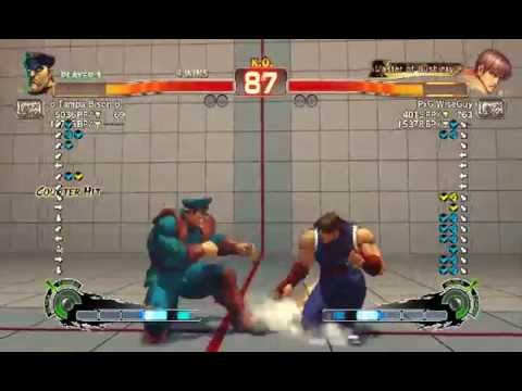 Tampa Bison (Bison) VS PxG WiseGuy (Guy) USF4 Endless Battle