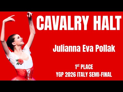 Julianna Eva Pollak - YGP 2026 Italy Semi-Final 1st Place Winner - Cavalry Halt