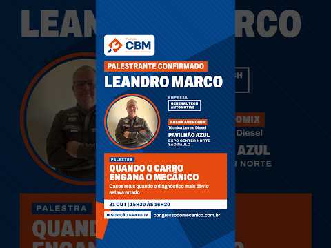 O carro enganou o mecânico! Casos reais de diagnóstico com Leandro Marco no 9º CBM #Shorts