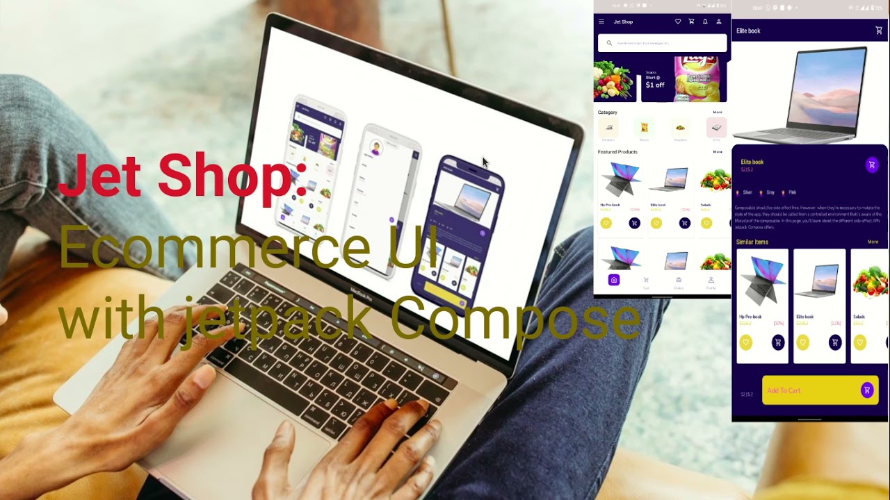 Jet Shop: E commerce UI design With Jetpack Compose