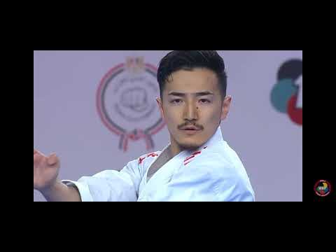 bronze medal winner kazumasa moto Cairo 2023 , gojushiho sho