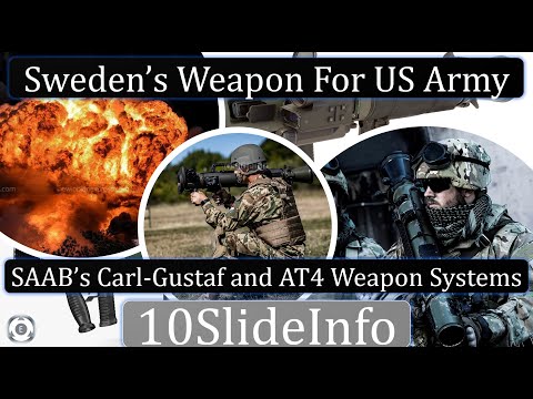 SAAB’s Carl-Gustaf and AT4 Weapon Systems | Sweden’s Weapon For US Army | USMC | Special Forces
