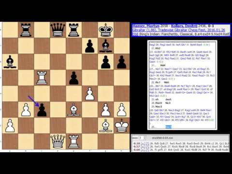 Tradewise Gibraltar Masters 2016-Round 1-Hamer,Martyn-Kollars-Dmitrij