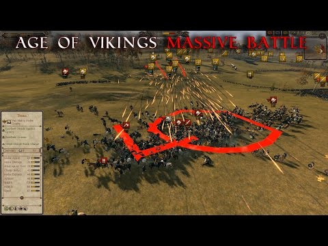 LONGBOWS...FIRE AT INDYPRIDE! | Age of Vikings Massive Battle | Total War Attila Age of Charlemagne