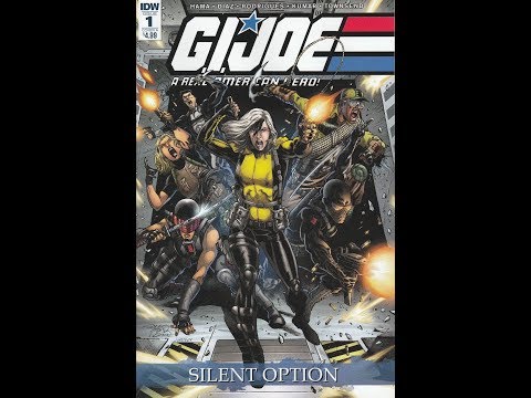 G.I. Joe: A Real American Hero - Silent Option -- Issue 1 (2018, IDW) Review