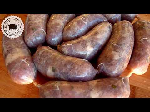 Linguiça toscana caseira para churrasco sem moedor