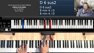 Children of the Night (by The Stylistics) - Piano Tutorial