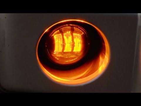 Jeep Commander Gets LED Fog Lights!!