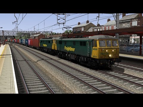TS 2020 Freightliner 86638 & 605 pass Stafford with a delayed 4L75