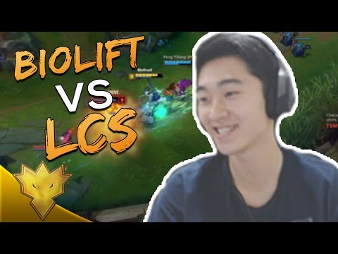 TSM BIOLIFT vs 4 LCS PLAYERS - Biofrost Stream Highlights & Funny Moments