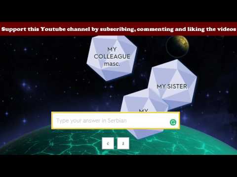 Possessive Adjective MY in Serbian