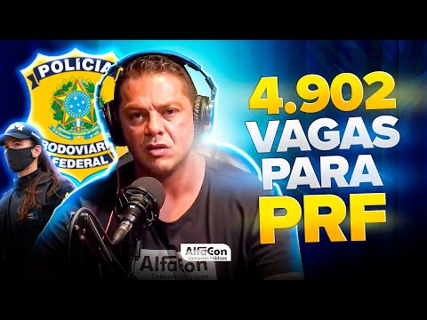 AUTORIZAÇÃO DO CONCURSO PRF 2023 | 4.902 VAGAS - AlfaCon #cortespodcast
