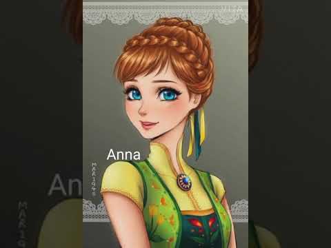 Disney Princess Anime Challenge ❤️