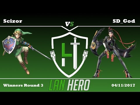 LAN Hero Tuesday #23 Scizor (Link) Vs SD_God (Bayonetta) - Winners R3