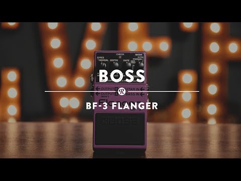 Boss BF-3 Flanger Electric Guitar Effect Pedal USED image 7