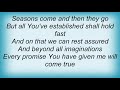 Fred Hammond - Promise Keeper Lyrics