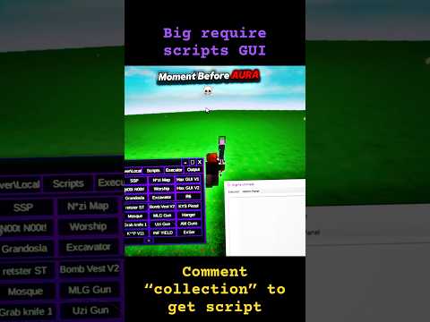 Collection of Roblox require scripts 📜🧠 (Rare Finds) #roblox #scripts #requirescripts #shorts