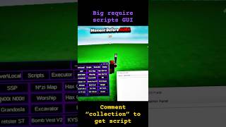 Collection of Roblox require scripts 📜🧠 (Rare Finds) #roblox #scripts #requirescripts #shorts