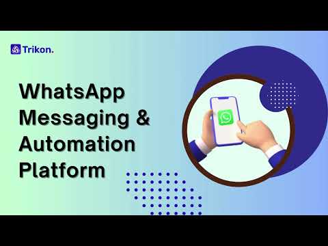 WhatsApp Automation Platform Walkthrough & Live Demo | Trikon.Tech