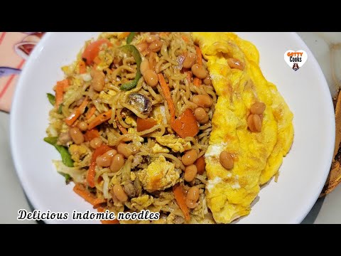 Ghana indomie recipe /how to prepare Ghana indomie noodles recipe 