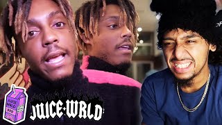 HE MADE FOUR SONGS IN ONE VIDEO...(Juice WRLD: Juice X Makonnen Freestyles) REACTION