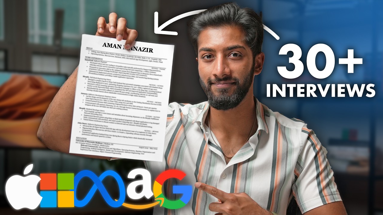 The Resume That Got Me Into FAANG (Just Copy Me)