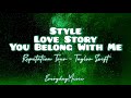 (Lyrics) Style, Love Story, You Belong With Me  - Taylor Swift (Reputation Tour, Studio Version)
