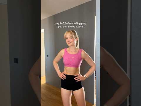 home workouts for the win, you don’t need a gym