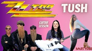 How To Play Tush By ZZ TOP - Billy Gibbons Guitar Lesson