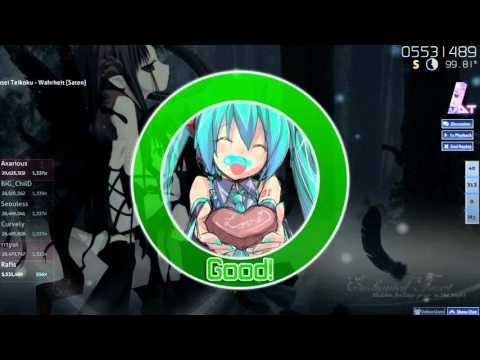 478pp Yousei Teikoku - Wahrheit [Saten] (osu!) +DT FC