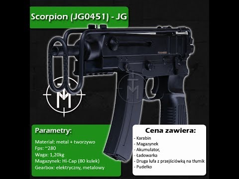 TANIEMILITARIA.PL - PREZENTACJA MODELU SCORPION (JG0451) FIRMY JG