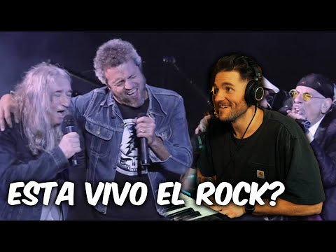 AMERICANO reacts to El Drogas - Frío with Fito, Rosendo and Carlos Tarque (Just One Day)