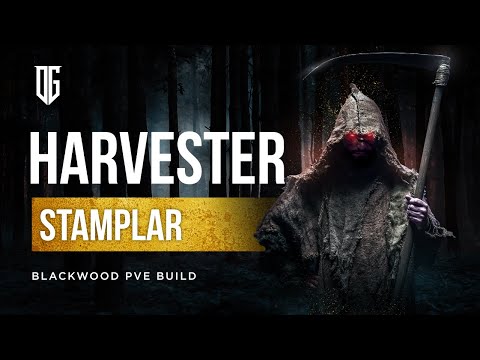 The Harvester🌾 Stamplar PvE Build for The Elder Scrolls Online Blackwood Chapter