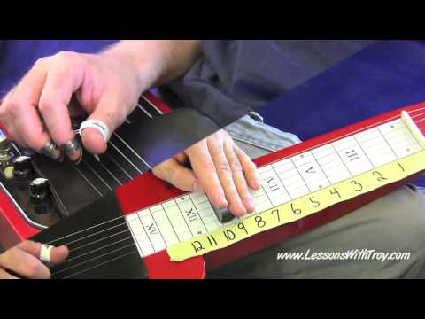 Expanding Your Chord Vocabulary - C6 Lap Steel Basics Vol. 4 - PART B - [HD]