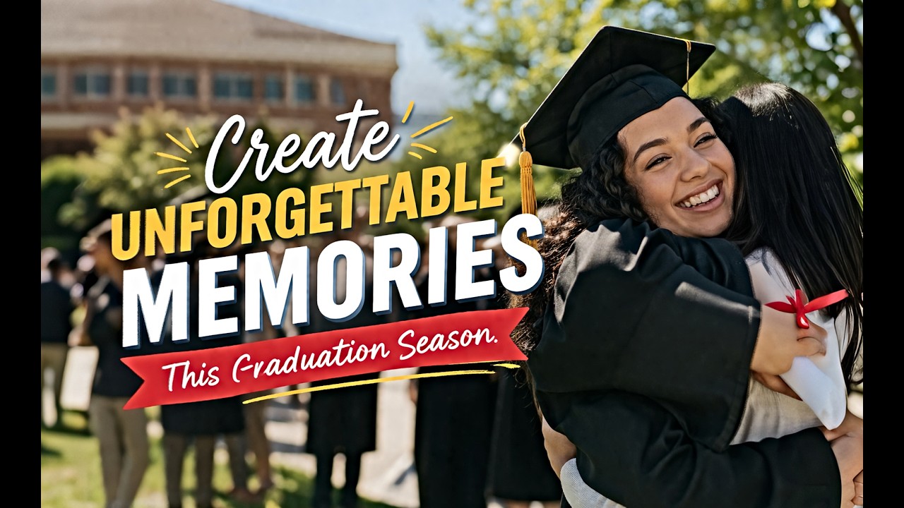 Create Unforgettable Memories This Graduation Season
