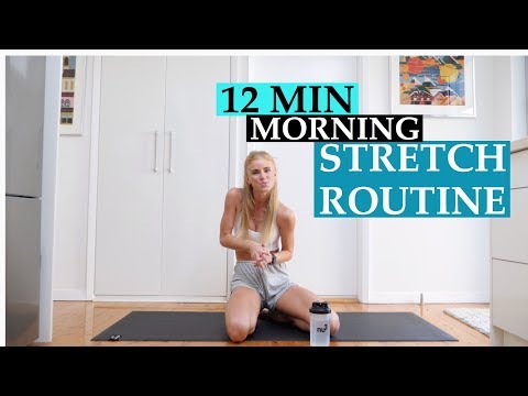 12 MIN BEGINNER STRETCH / TrainLikeaBallerina