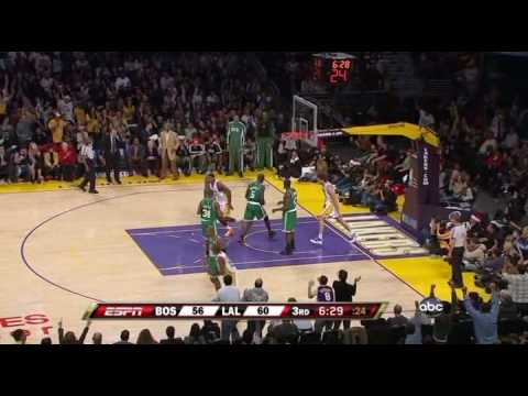 Celtics 83 @ Lakers 92 | Phil's 1000th Win | Christmas Day 2008