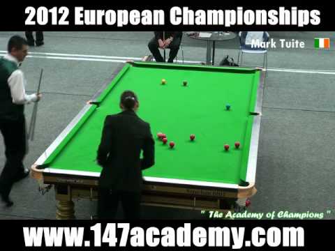 2012 European Snooker Championships - Mark Tuite