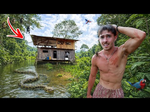 Surviving OVERNIGHT Deep in the Amazon Jungle!?