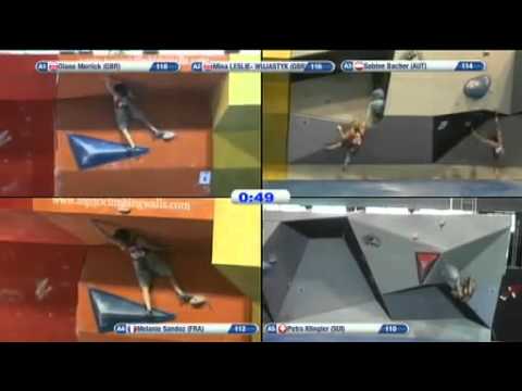 Climbing World Cup 2011 Boulder Barcelona, ESP - Women's Qualifications