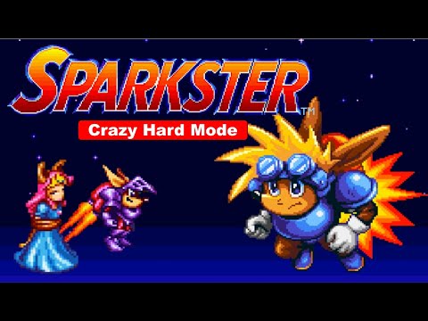 Crazy Hard Mode - Sparkster (SNES) / @nostalplay