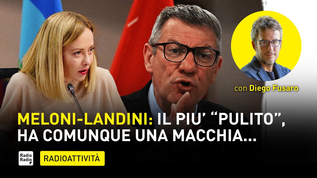 Scontro Meloni-Landini, la farsa continua: a perdere sono solo gli italiani (abbandonati)