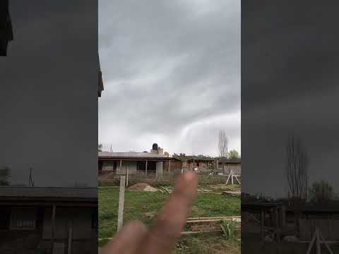 Capto Fenómeno Ovni justo en medio de tormenta en Santa rosa de Calamuchita Córdoba Argentina.#ovni