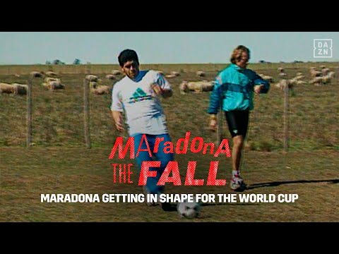 Diego Maradona Getting In Shape For The 1994 FIFA World Cup 💪