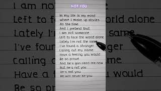 Download lagu Not You - Alan Walker , Emma Steinbakken (Lyrics) #shorts #song #lyrics #trending mp3 Download lagu Not You - Alan Walker , Emma Steinbakken (Lyrics) #shorts #song #lyrics #trending mp3