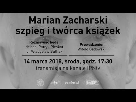 Marian Zacharski: szpieg i twórca książek - cykl Tajemnice wywiadu