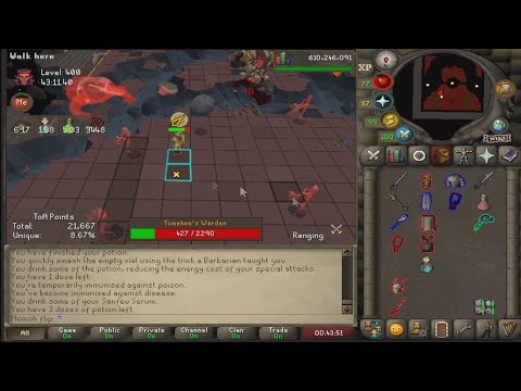 400 invocation ToA No Shadow/Tbow/Bowfa (Easy runs without insanity)(OSRS)