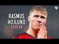 Rasmus Hojlund 2023/24 - Amazing Skills, Goals & Assists | HD