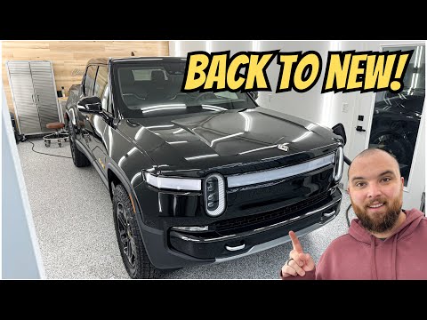 Thumbnail for Here’s How I Made A Used 20,000 Mile Rivian R1T Look Brand New! by Rivian
