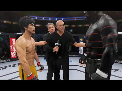 Bruce Lee vs. Kluh Hulk - EA Sports UFC 4 - Dragon Fights 🔥🐲
